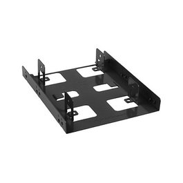 SHARKOON BayExtension para bahía de 3.5 pulgadas - Extensor de bahía de 120 x 102 x 24 mm, color negro