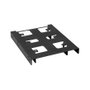 SHARKOON BayExtension para bahía de 3.5 pulgadas - Extensor de bahía de 120 x 102 x 24 mm, color negro