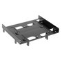 SHARKOON BayExtension Adaptador para bahía 5,25 pulg. Negro