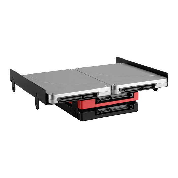 Sharkoon BayExtension 5.25", Negro
