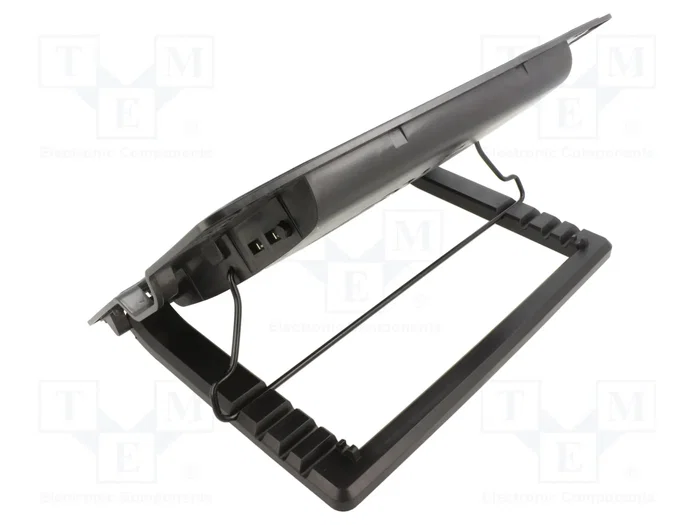 Gembird NBS-1F17T-01 Base refrigeradora para portátil de 17 pulgadas, Negro