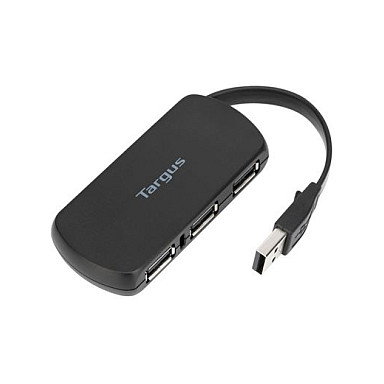 Targus Hub USB 2.0 de 4 puertos Negro ACH114EU