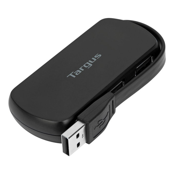 Targus Hub USB 2.0 de 4 puertos Negro ACH114EU