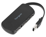 Targus Hub USB 2.0 de 4 puertos Negro ACH114EU