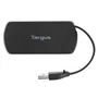 Targus Hub USB 2.0 de 4 puertos ACH114EU Negro