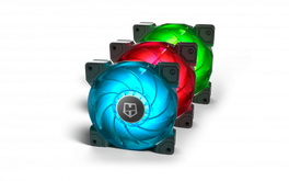 Nox Hummer H-Sync Kit de 3 Ventiladores RGB 120mm PWM