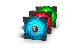 Nox Hummer H-Sync Kit de 3 Ventiladores RGB 120 mm PWM