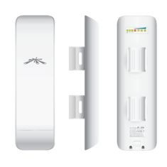 Ubiquiti Nanostation M2 Antena Nsm2 2.4GHz, MIMO 2x2, 150 Mbps, 2 Puertos Ethernet, PoE Incluido, Para Enlaces Exteriores