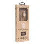 Maillon Technologique Cable USB MTPMUMG241 USB A a Micro USB B 2.0 - 1 Metro - Color Oro - 2.4A Quick Charge - Premium y Resistente para Sincronización y Carga Rápida