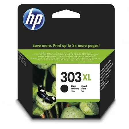 HP Cartucho de Tinta 303XL Negro T6N04AE HP Cartucho de Tinta 303XL Negro T6N04AE