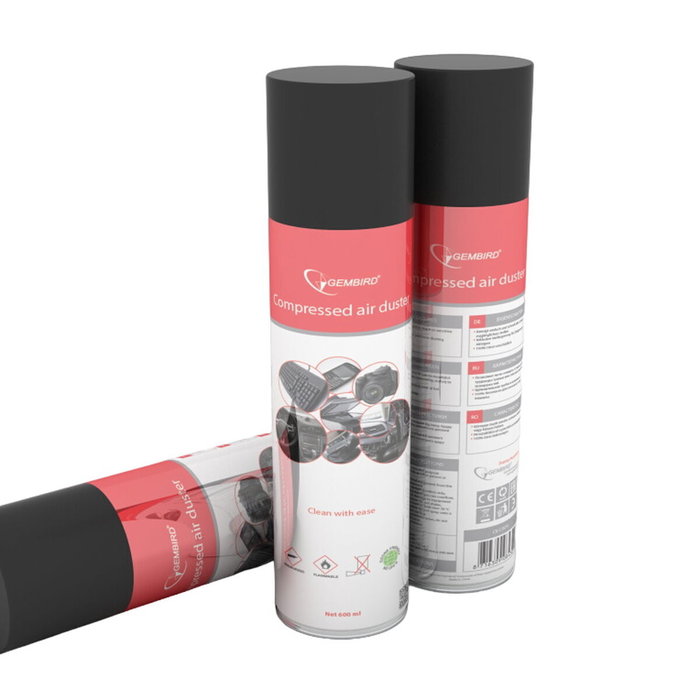 Gembird CK-CAD-FL600-01 Aire Comprimido 600ml Gembird CK-CAD-FL600-01 Aire Comprimido 600ml