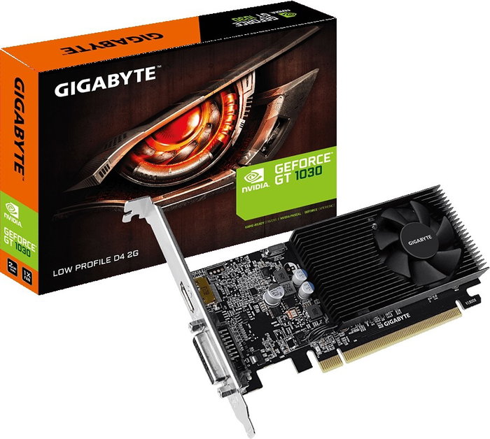 Gigabyte GeForce GT 1030 2 GB GDDR4 Perfil Bajo