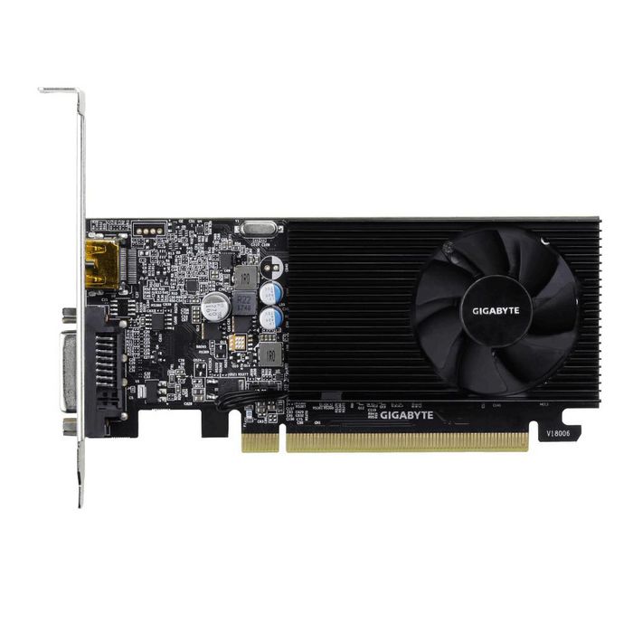Gigabyte NVIDIA GeForce GT 1030, Tarjeta Gráfica, 2GB GDDR4, HDMI, DVI-D Gigabyte NVIDIA GeForce GT 1030, Tarjeta Gráfica, 2GB GDDR4, HDMI, DVI-D