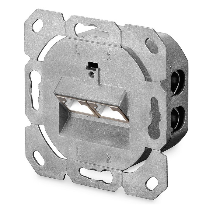 Digitus DN-93609 Toma de Pared RJ45 Cat 6 Apantallada Montaje Superficie Blanco