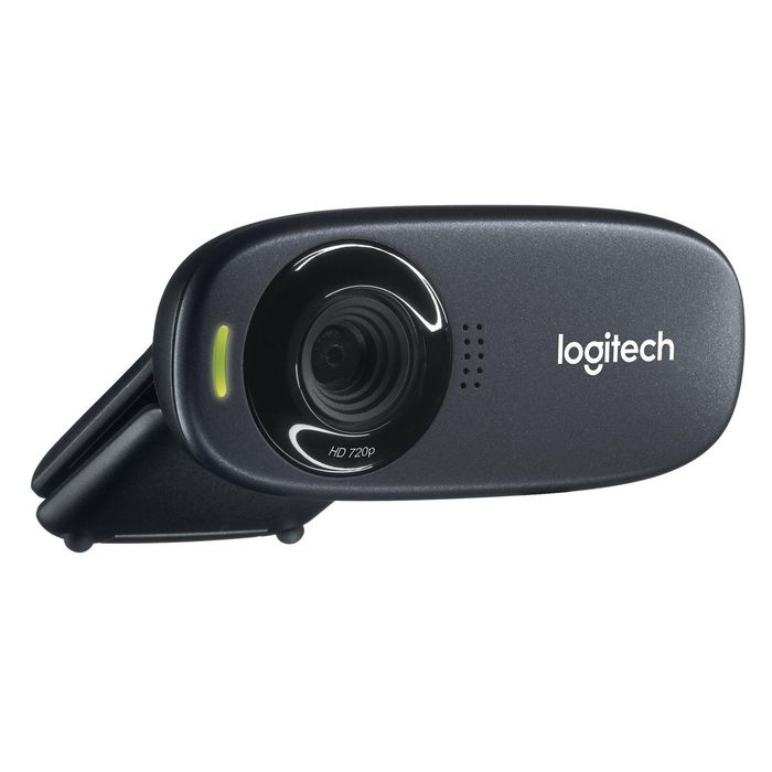 Logitech C310 Webcam HD 720p con Tecnología RightLight 2 para Vídeo Llamadas Claras