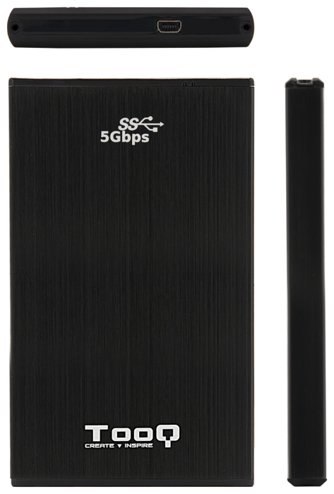 Tooq TQE-2522B Caja Externa para HDD/SSD 2.5 pulg. Negro Tooq TQE-2522B Caja Externa para HDD/SSD 2.5 pulg. Negro