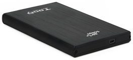 Tooq TQE-2522B Caja Externa para HDD/SSD 2.5 Pulgadas USB 3.1 Negra