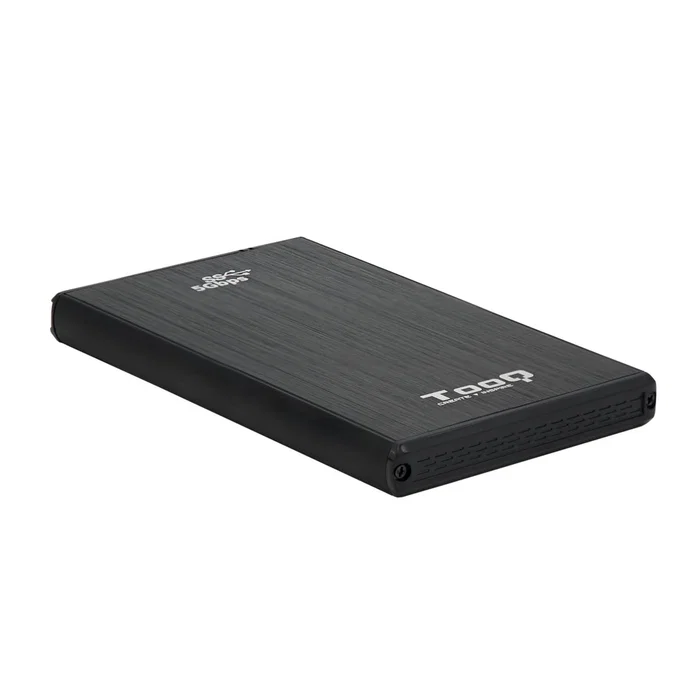 TooQ TQE-2522B Caja Externa para Disco Duro HDD/SSD SATA 2.5" hasta 9.5mm USB 3.2 Gen 1 - Hasta 3 TB - Negro