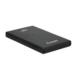 TooQ TQE-2522B Caja Externa para Disco Duro HDD/SSD SATA 2.5" hasta 9.5mm USB 3.2 Gen 1 - Hasta 3 TB - Negro