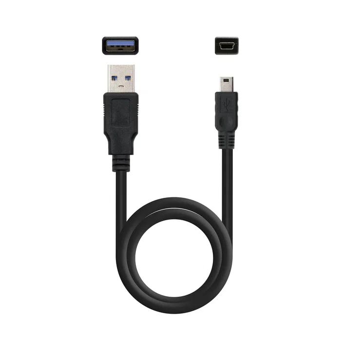 TooQ TQE-2522B Caja Externa para Disco Duro HDD/SSD SATA 2.5" hasta 9.5mm USB 3.2 Gen 1 - Hasta 3 TB - Negro