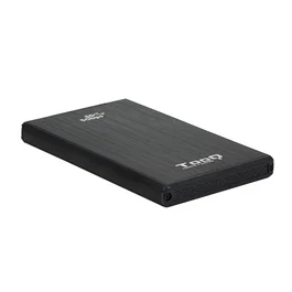 TOOQ Carcasa Externa para HDD/SSD SATA 2.5" Hasta 9.5mm con USB 3.0/3.1 Gen 1 - Negro