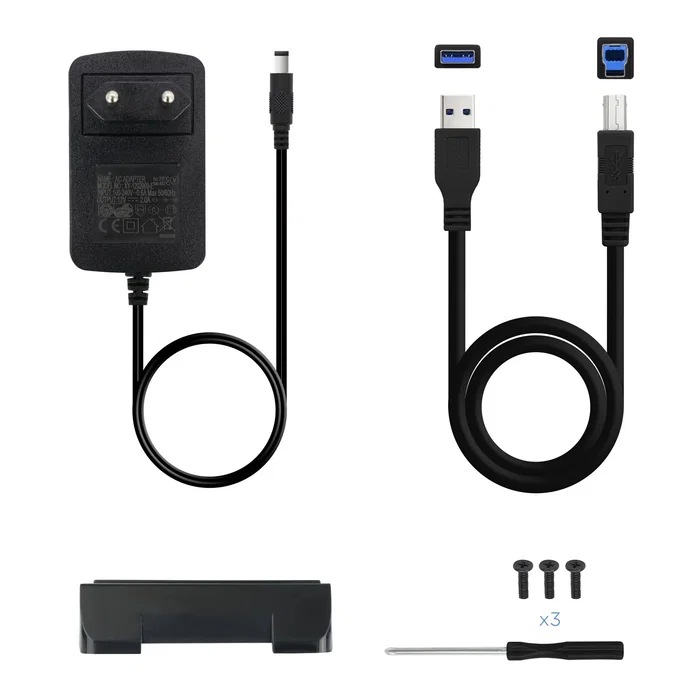 TOOQ TQE-3527B Caja Externa para HDD 3,5'' SATA USB 3.0 Negra