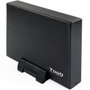 TOOQ Caja de Disco Duro 3,5'' SATA USB 3.0 Negra TQE-3527B