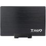 TOOQ Caja de Disco Duro 3,5'' SATA USB 3.0 Negra TQE-3527B