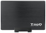 TOOQ Caja de Disco Duro 3,5'' SATA USB 3.0 Negra TQE-3527B