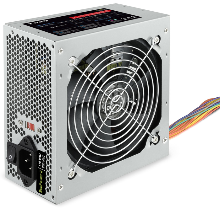 Tooq Ecopower II TQEP-500S-INT 500W Plata