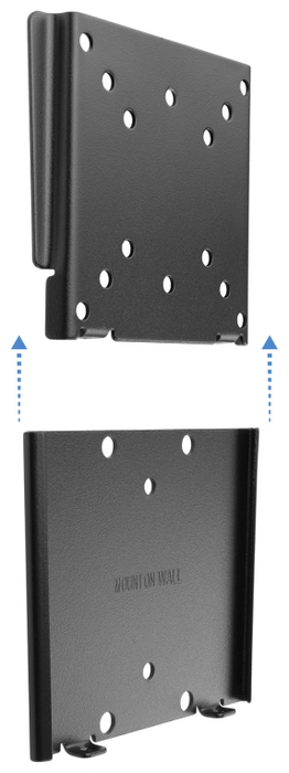 Tooq Soporte de Pared Fijo LP1023F-B para TV de 13-27 pulgadas, Negro