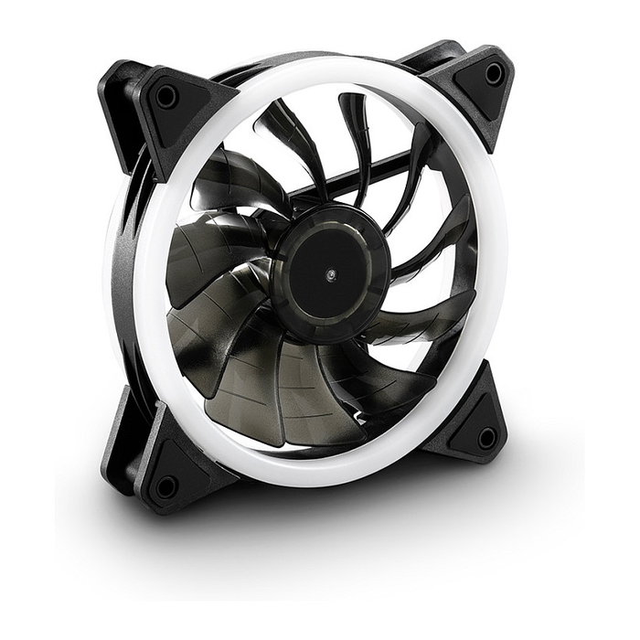 SHARKOON SHARK Blades RGB Fan 120mm PWM Negro 1200 RPM 18.2 dB 94.8 m³/h SHARKOON SHARK Blades RGB Fan 120mm PWM Negro 1200 RPM 18.2 dB 94.8 m³/h