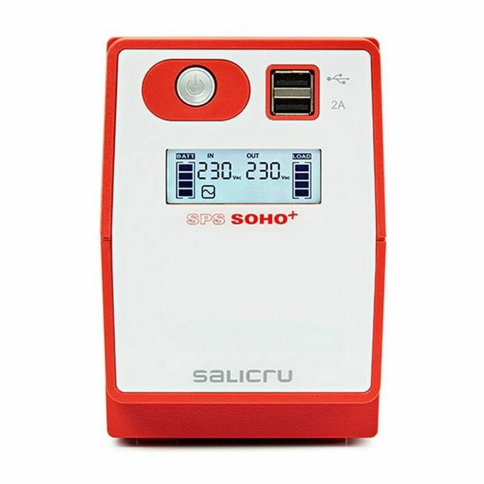 Salicru SPS 500 SOHO+ 500VA/300W con 2 salidas Schuko