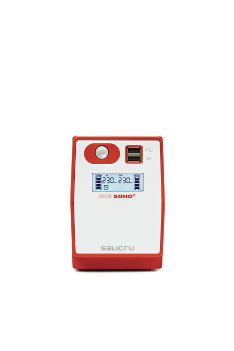 Salicru SPS 500 SOHO+ 500VA/300W con 2 salidas Schuko