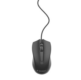 GEMBIRD MUS-3B-01 Ratón Óptico Negro Mate