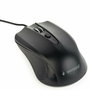 Gembird MUS-4B-01 Ratón Óptico Ambidextro Negro