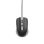Gembird MUS-4B-01 Ratón Óptico Ambidextro Negro