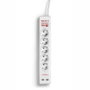 Salicru SPS SAFE 5+ Regleta Protectora con 5 Tomas y 2 USB