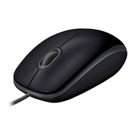 Logitech B110 Silent Ratón Óptico Negro