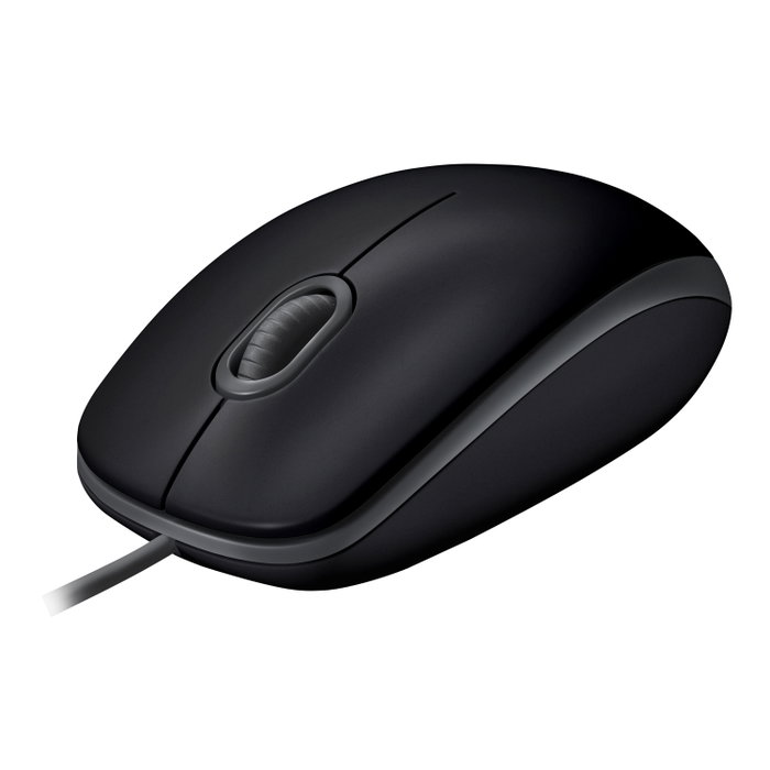 Logitech B110 Silent Ratón Óptico Negro
