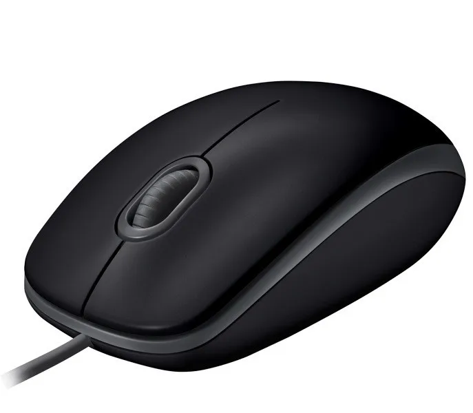 Logitech B110 Silent Ratón Óptico Negro