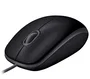 Logitech B110 Silent Ratón Óptico Negro