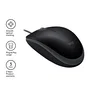 Logitech B110 Silent Ratón Óptico USB Negro