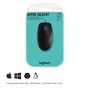 Logitech B110 Silent Ratón Óptico USB Negro