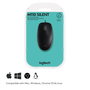 Logitech B110 Silent Ratón USB Type-A Negro