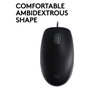 Logitech B110 Silent Ratón Óptico Negro