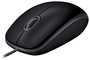 Logitech B110 Silent Ratón Óptico Negro
