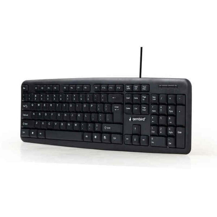 Gembird KB-U-103-ES Teclado USB Negro Español Gembird KB-U-103-ES Teclado USB Negro Español
