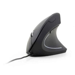 Gembird MUS-ERGO-01 Ratón Ergonómico Vertical Negro