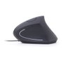 Gembird MUS-ERGO-01 Ratón Ergonómico Vertical Negro